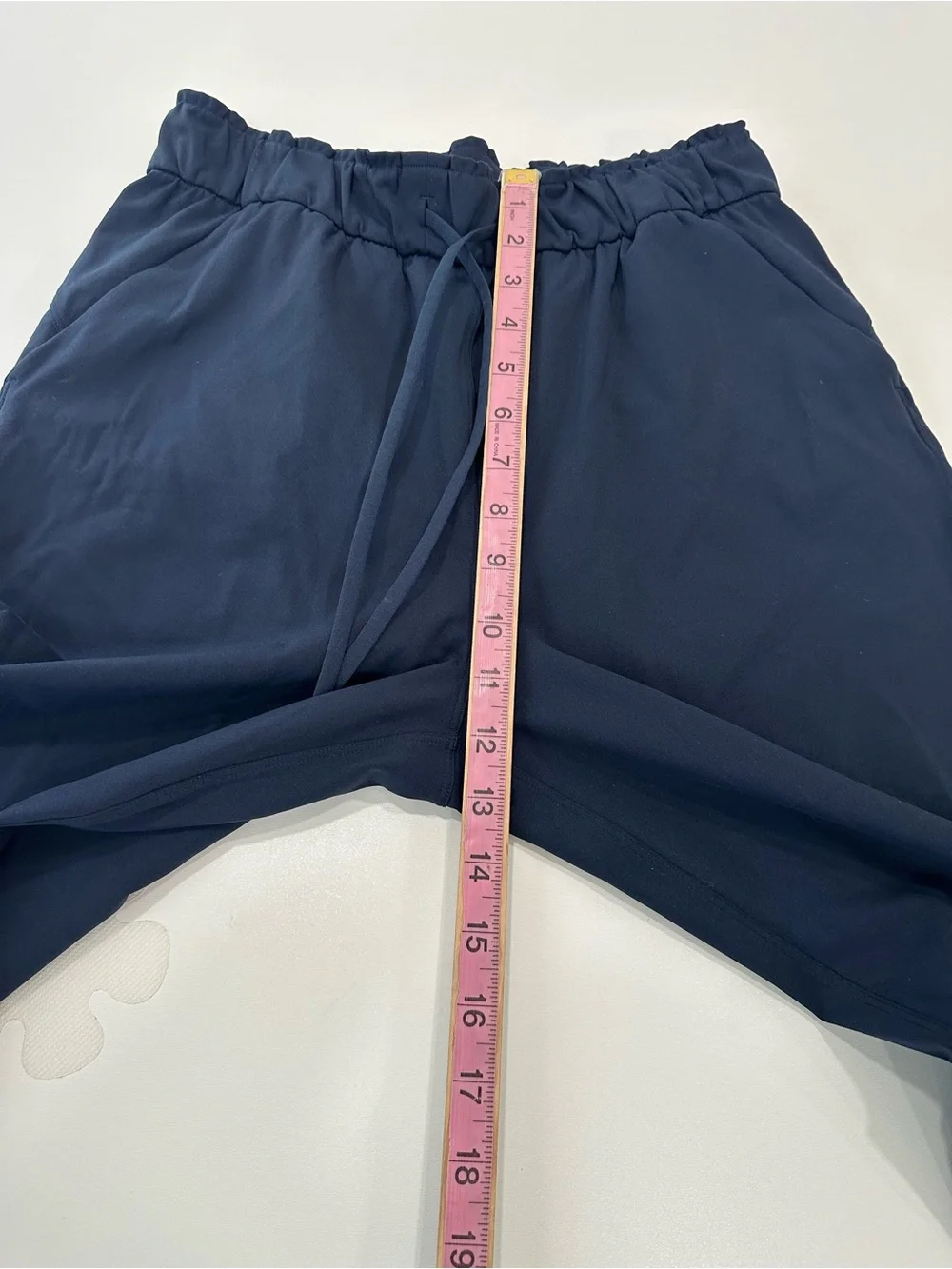 Lululemon Keep Moving Jogger True Navy Size 6 High Rise Waist Band Side Pockets